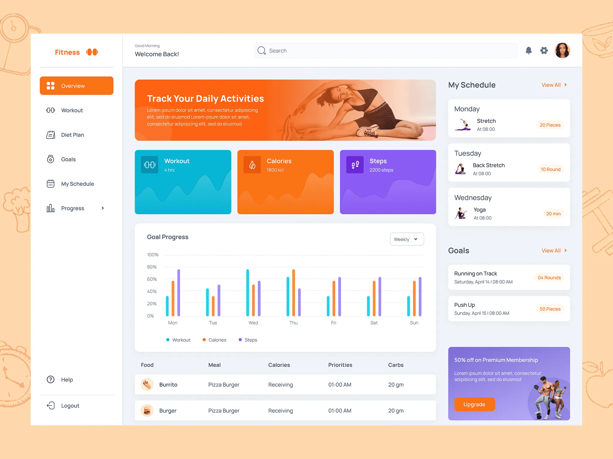 Appointment booking app UI illustrating a structured design process